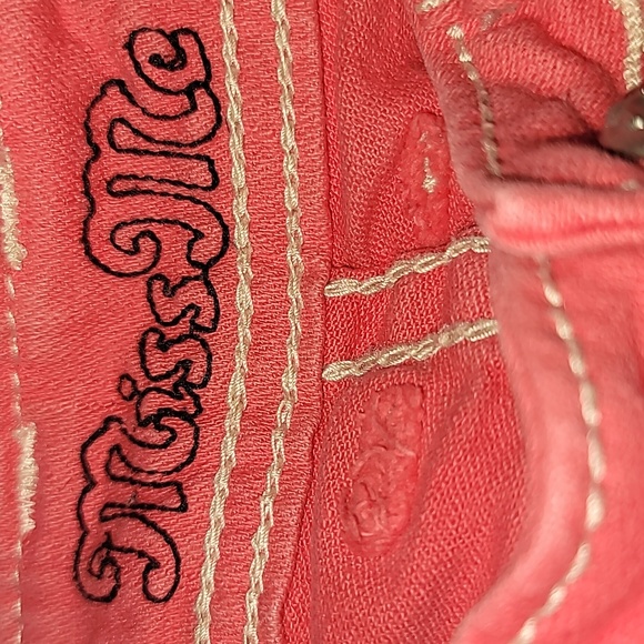 Miss me pink capri jeans sz 25 excellent condition - Picture 6 of 9